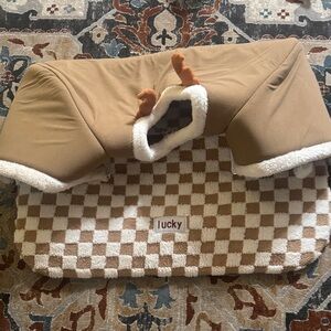 Lucky Brand Tan and White Cat Toy